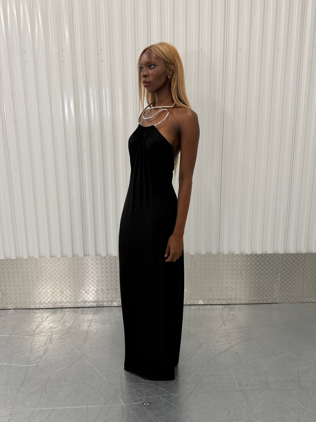 coperni logo dress