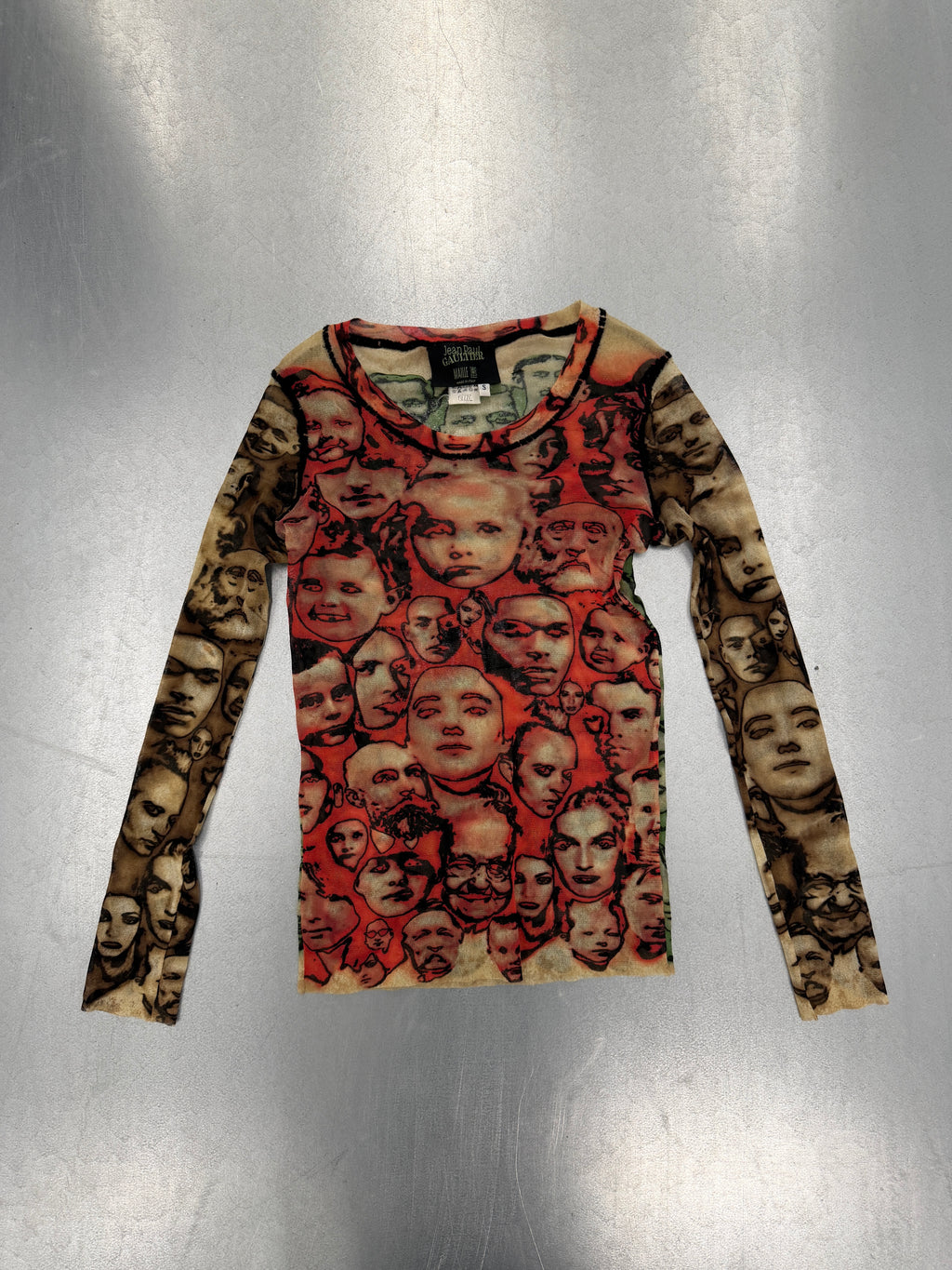 vintage jean paul gaultier mesh shirt