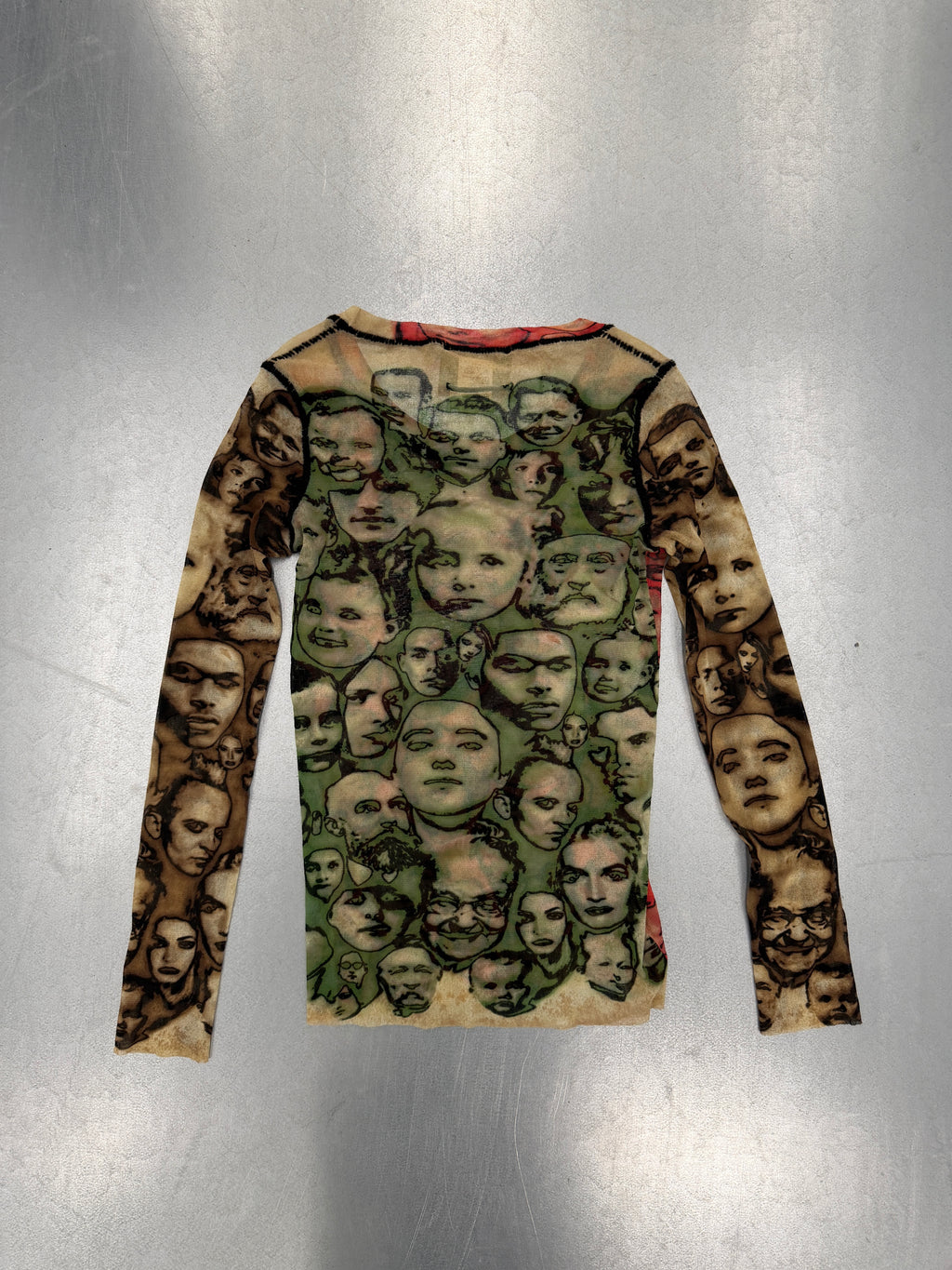 vintage jean paul gaultier mesh shirt