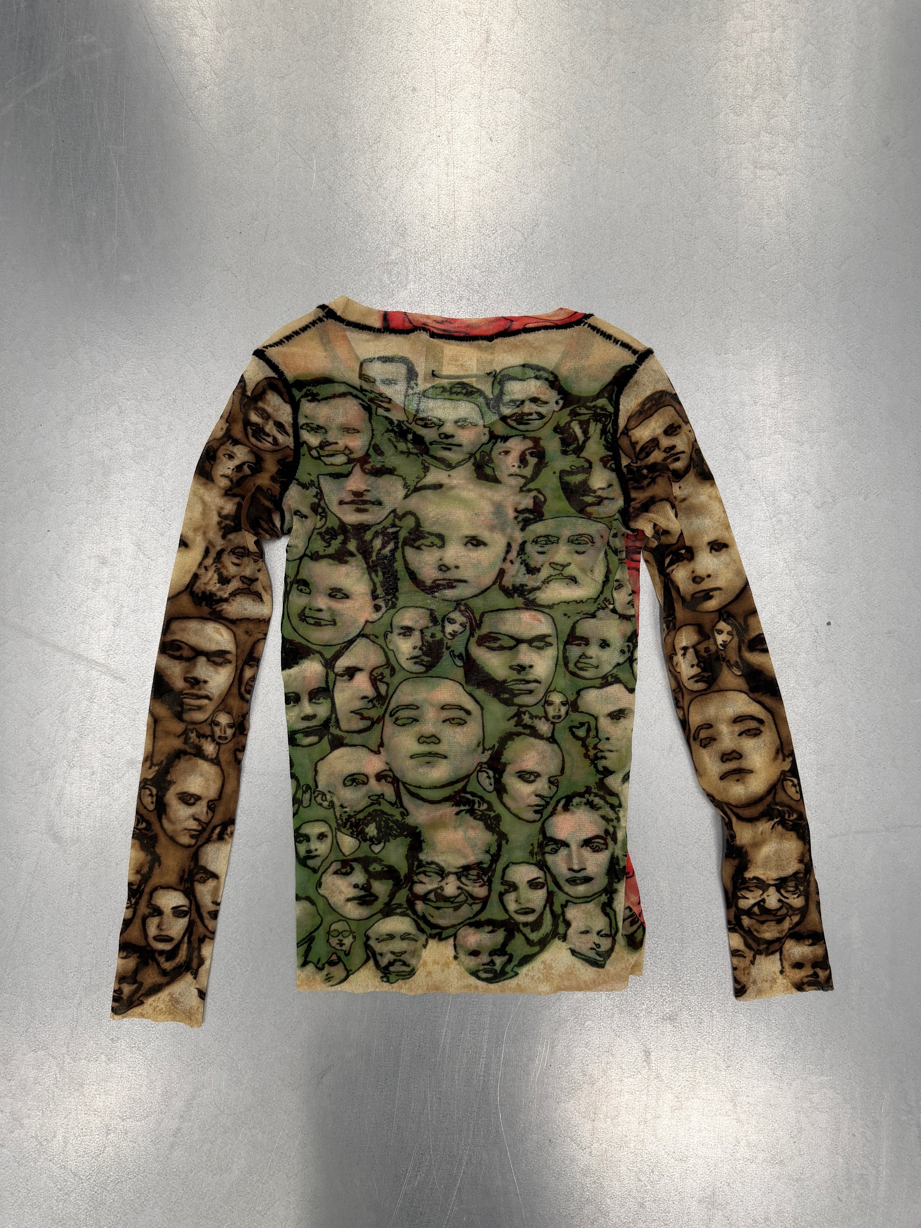 vintage jean paul gaultier mesh shirt