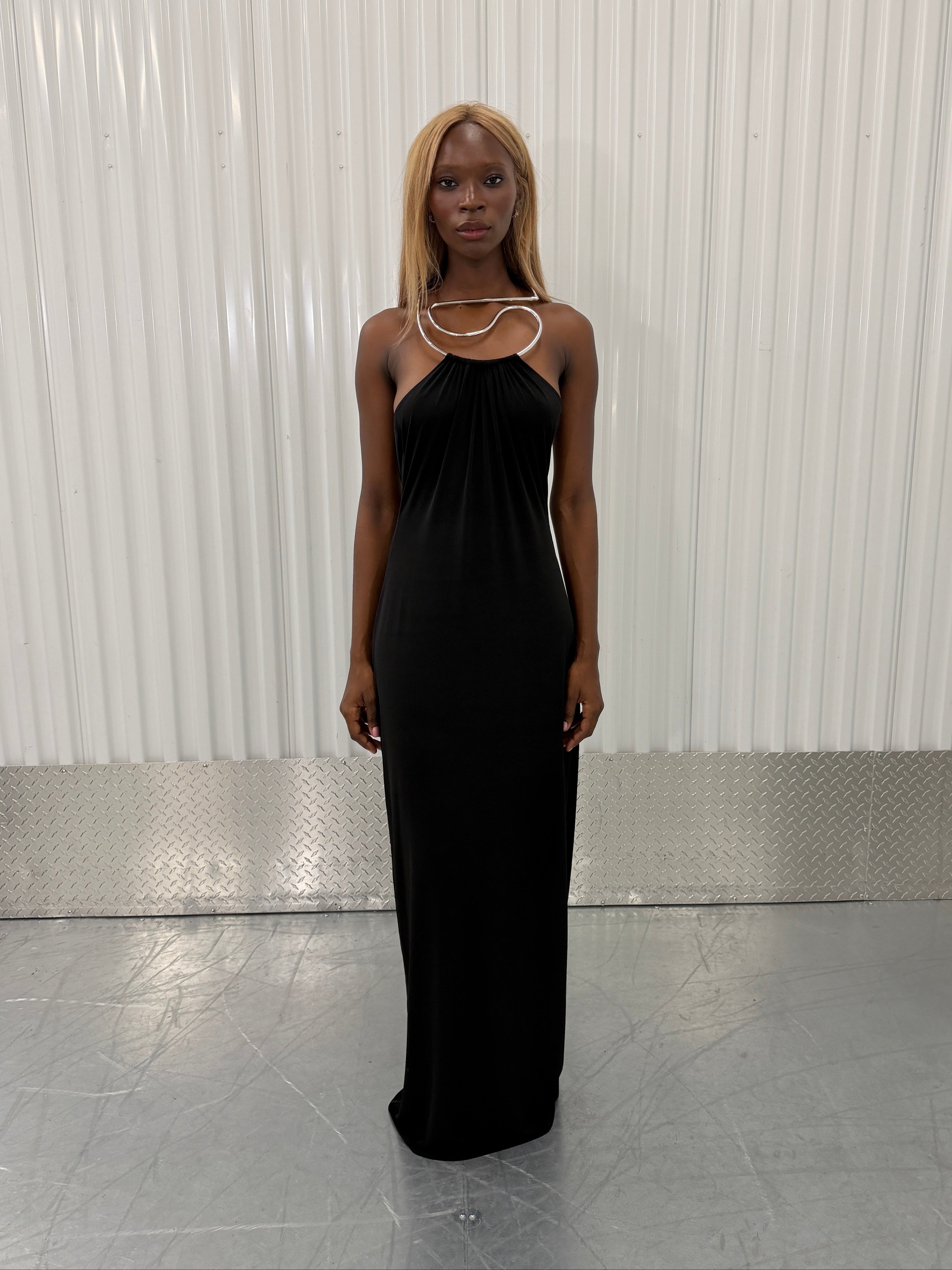 coperni logo dress