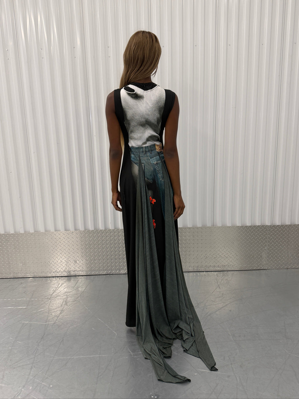 jean paul gaultier x y/project trompe l’œil gown