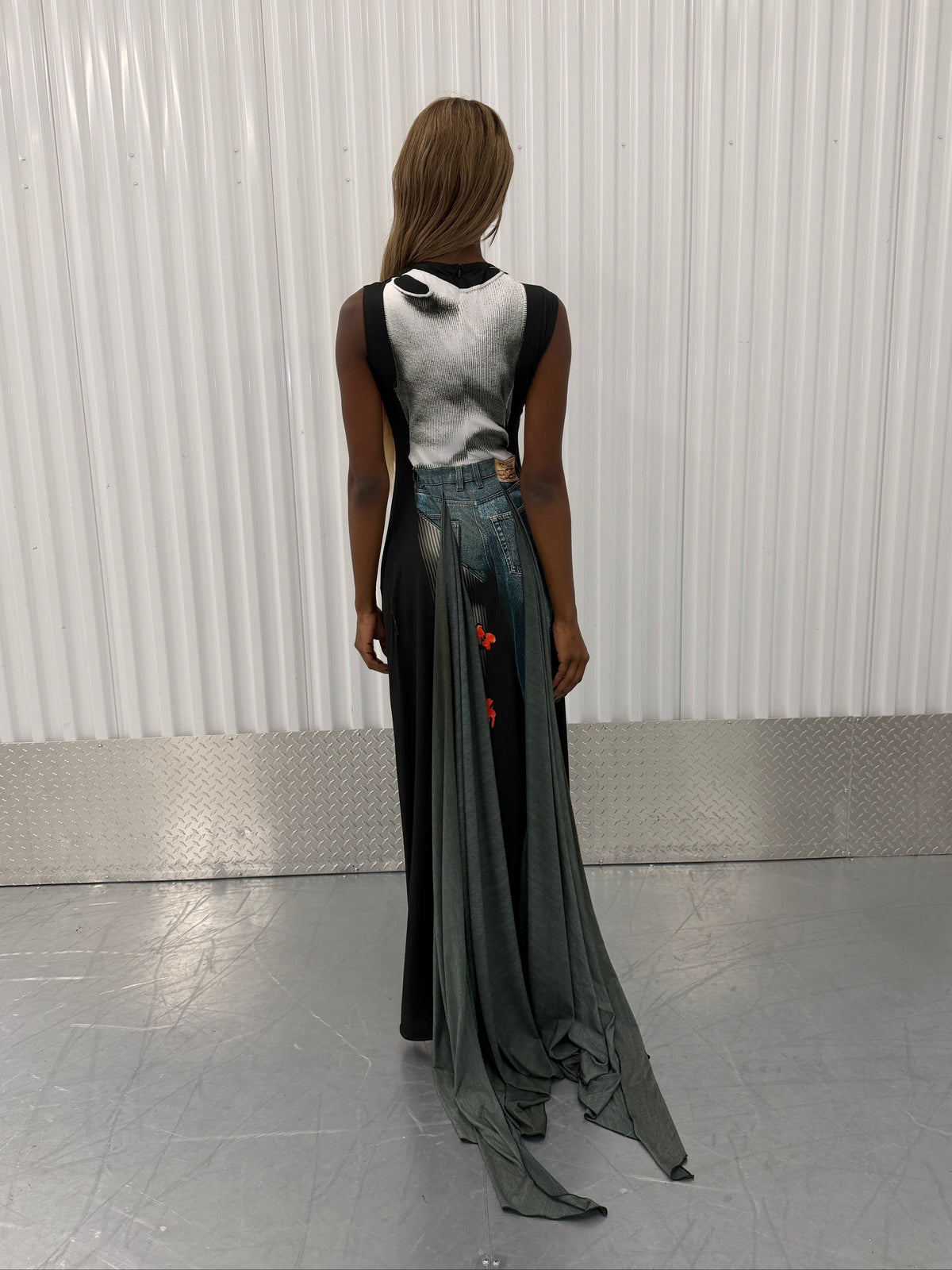 jean paul gaultier x y/project trompe l’œil gown
