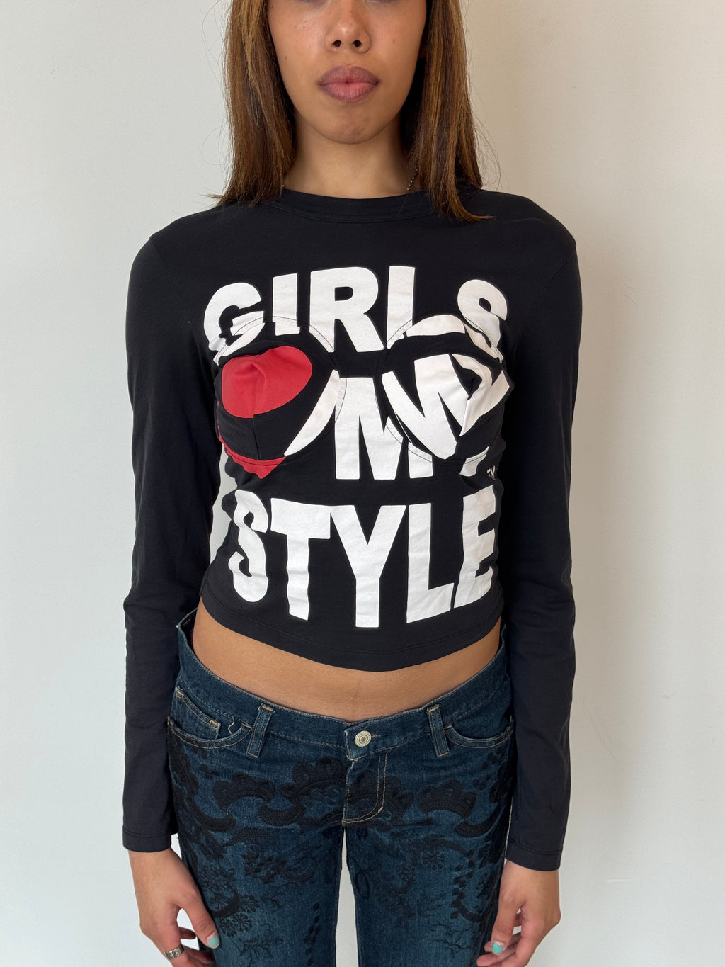 vaquera girls love my style top