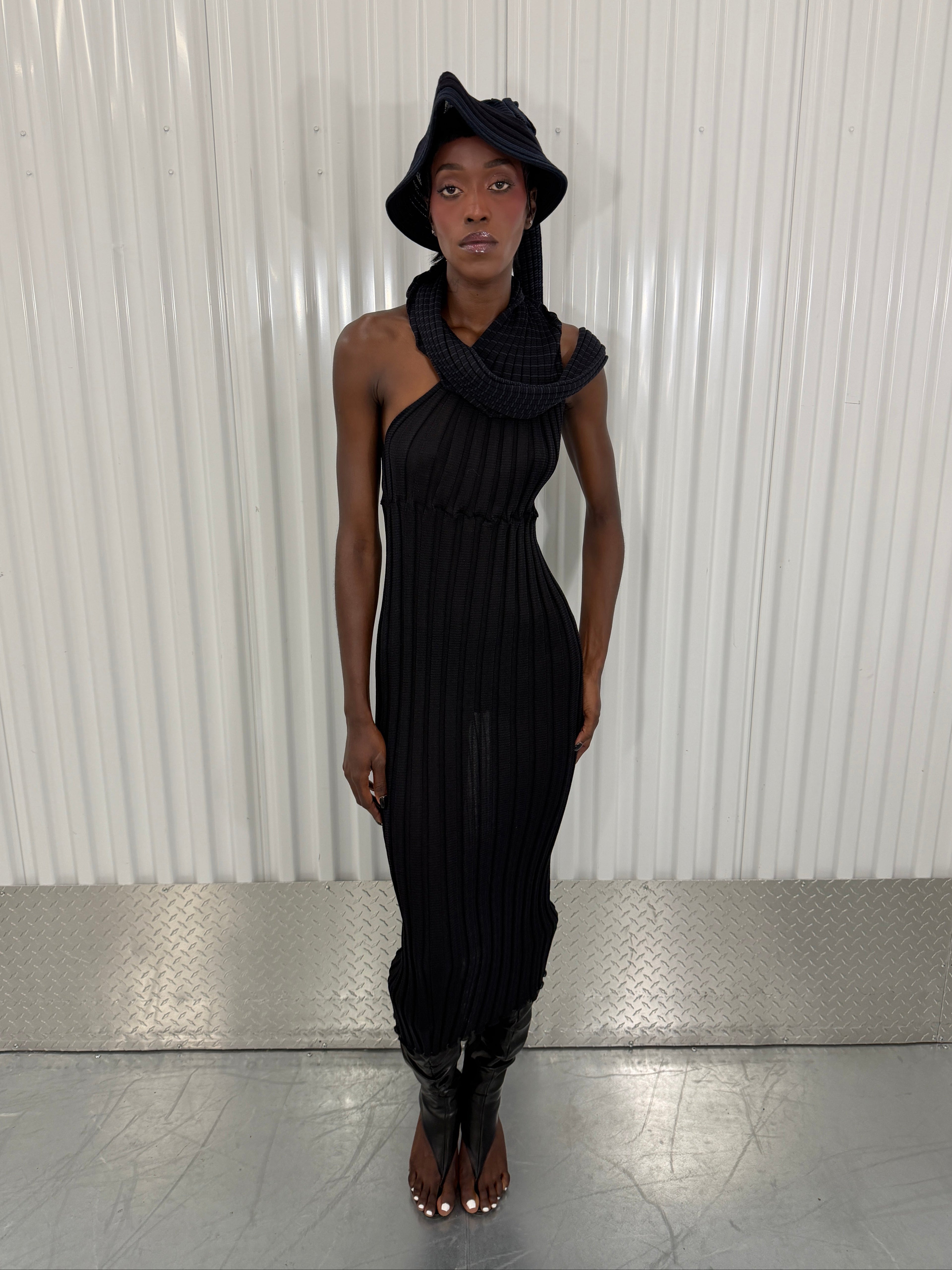 issey miyake asagao dress