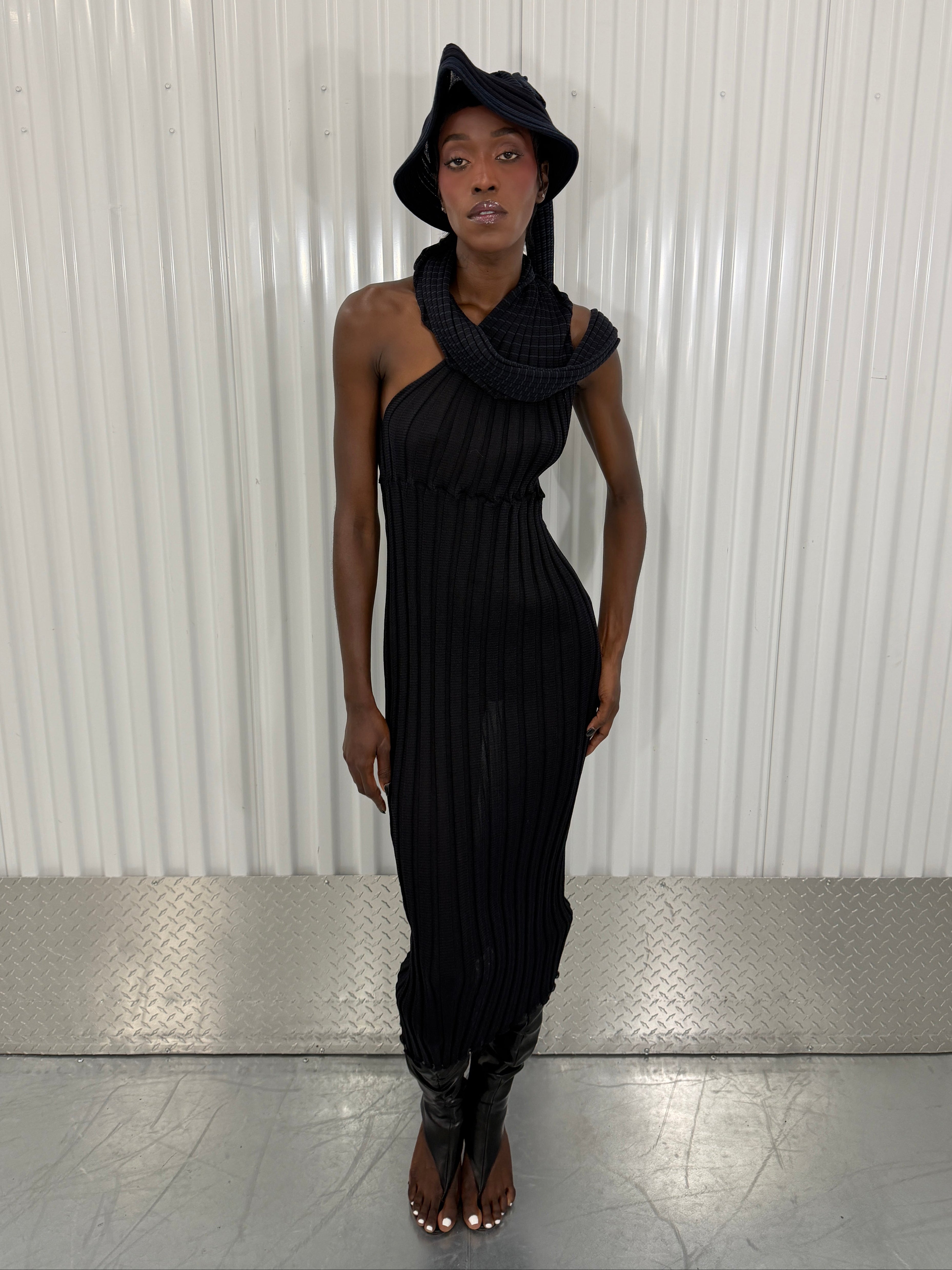 issey miyake asagao dress