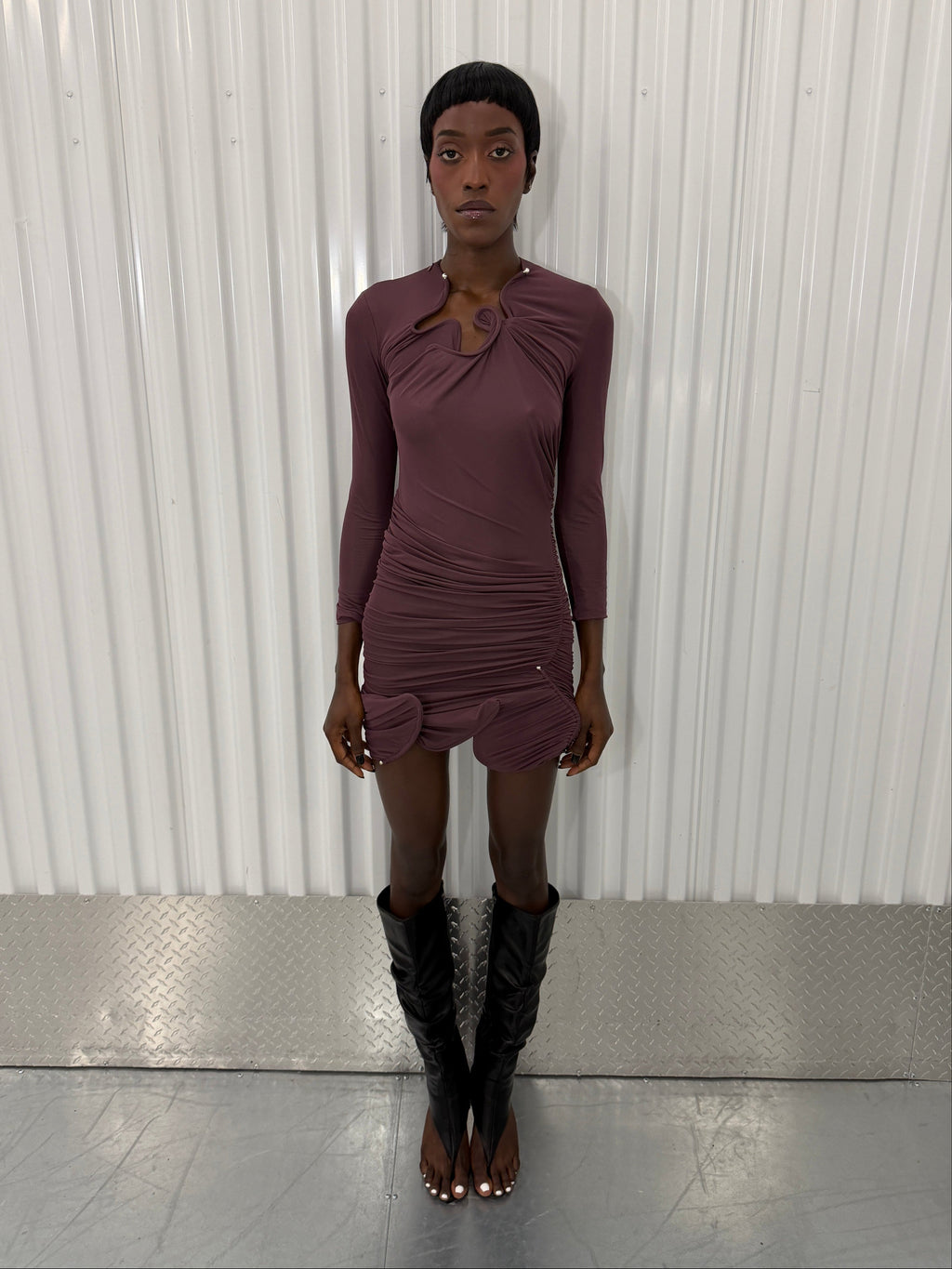 christopher esber venus mini dress