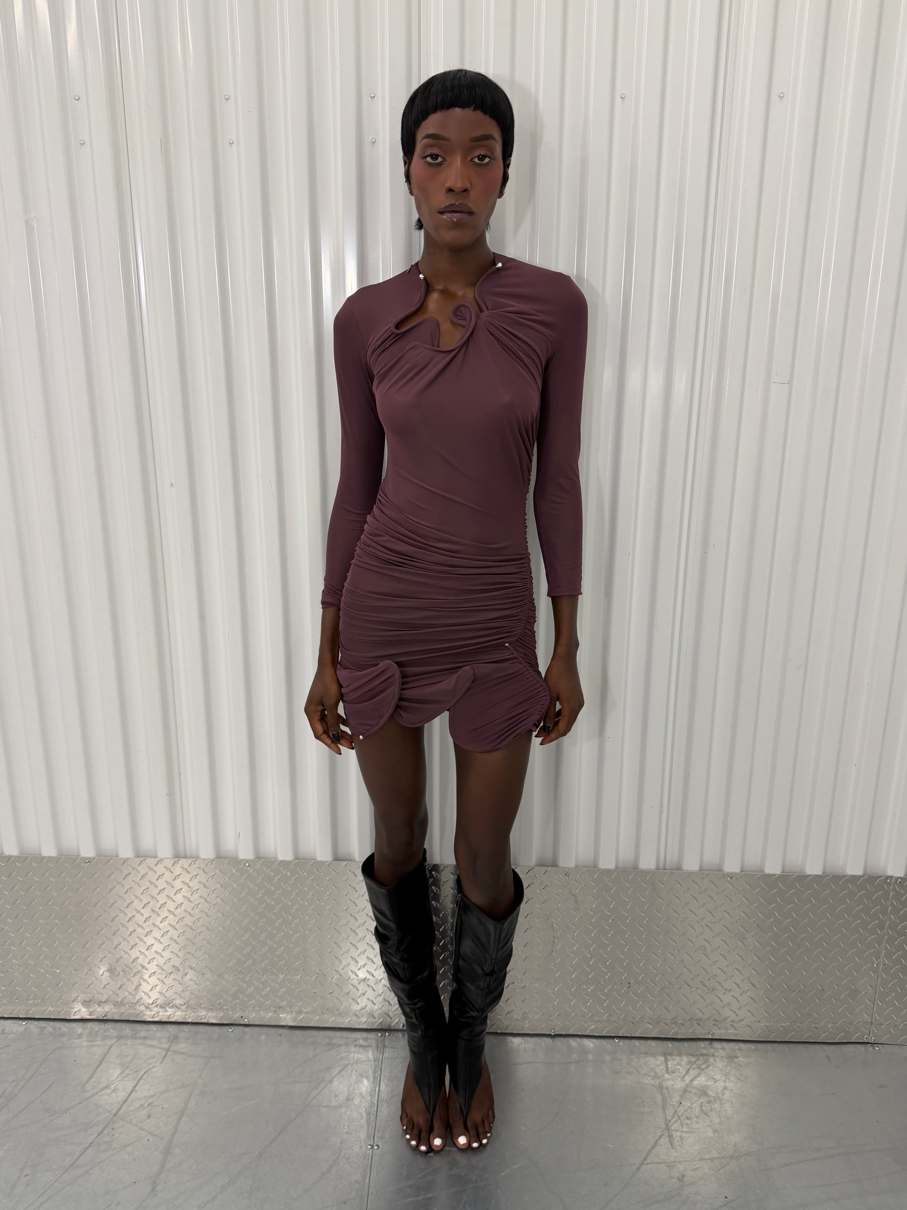 christopher esber venus mini dress
