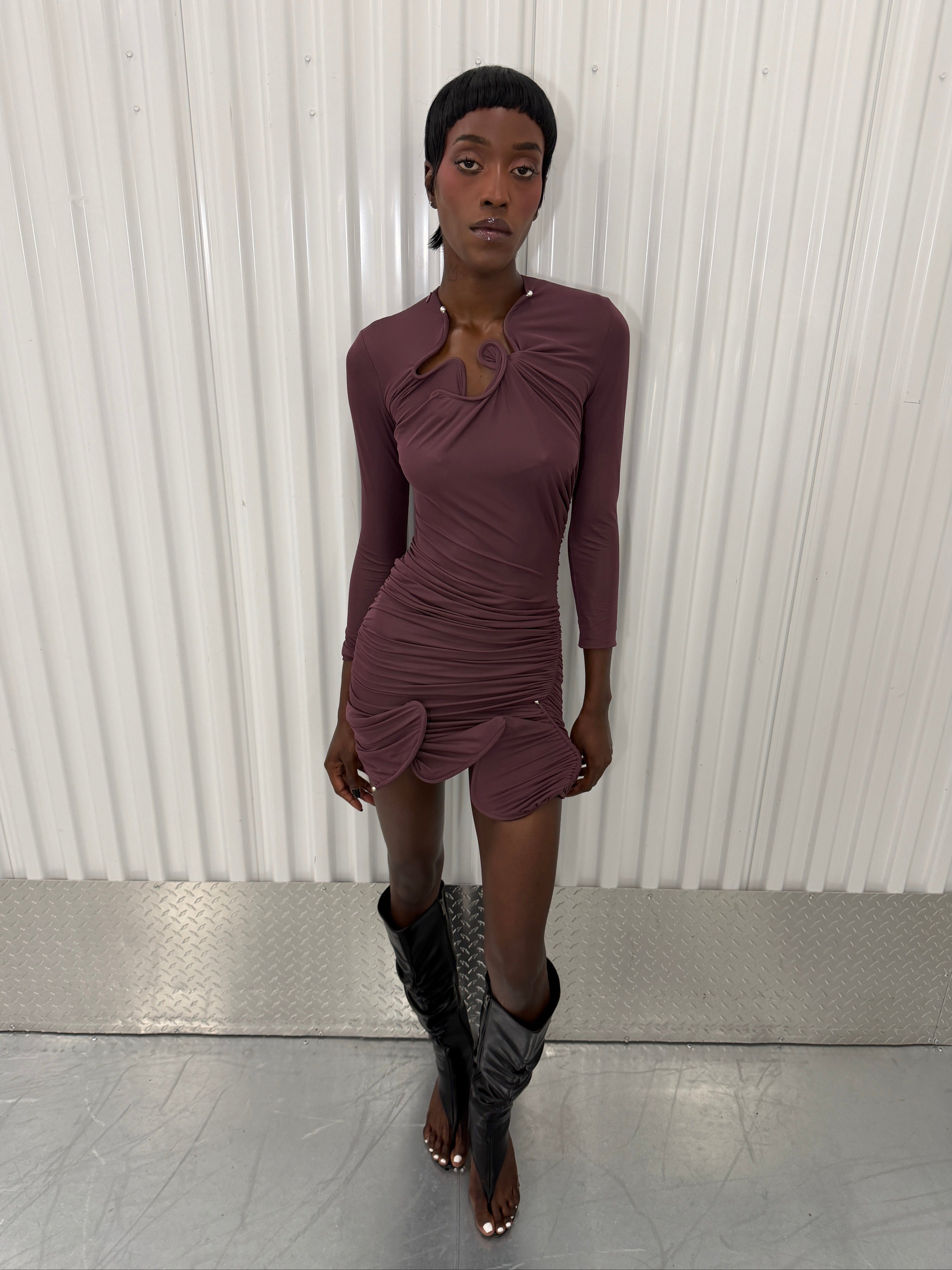 christopher esber venus mini dress