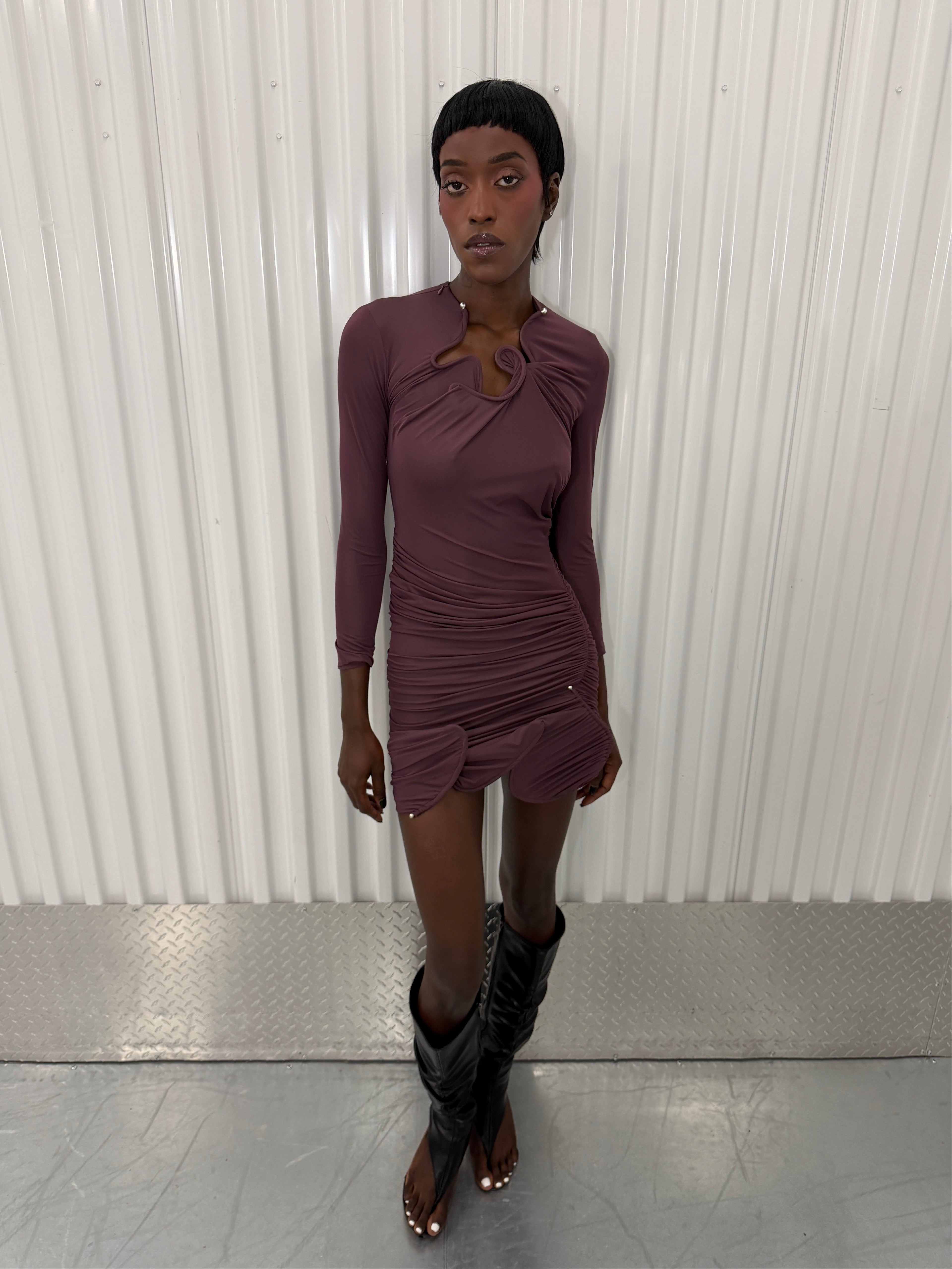 christopher esber venus mini dress