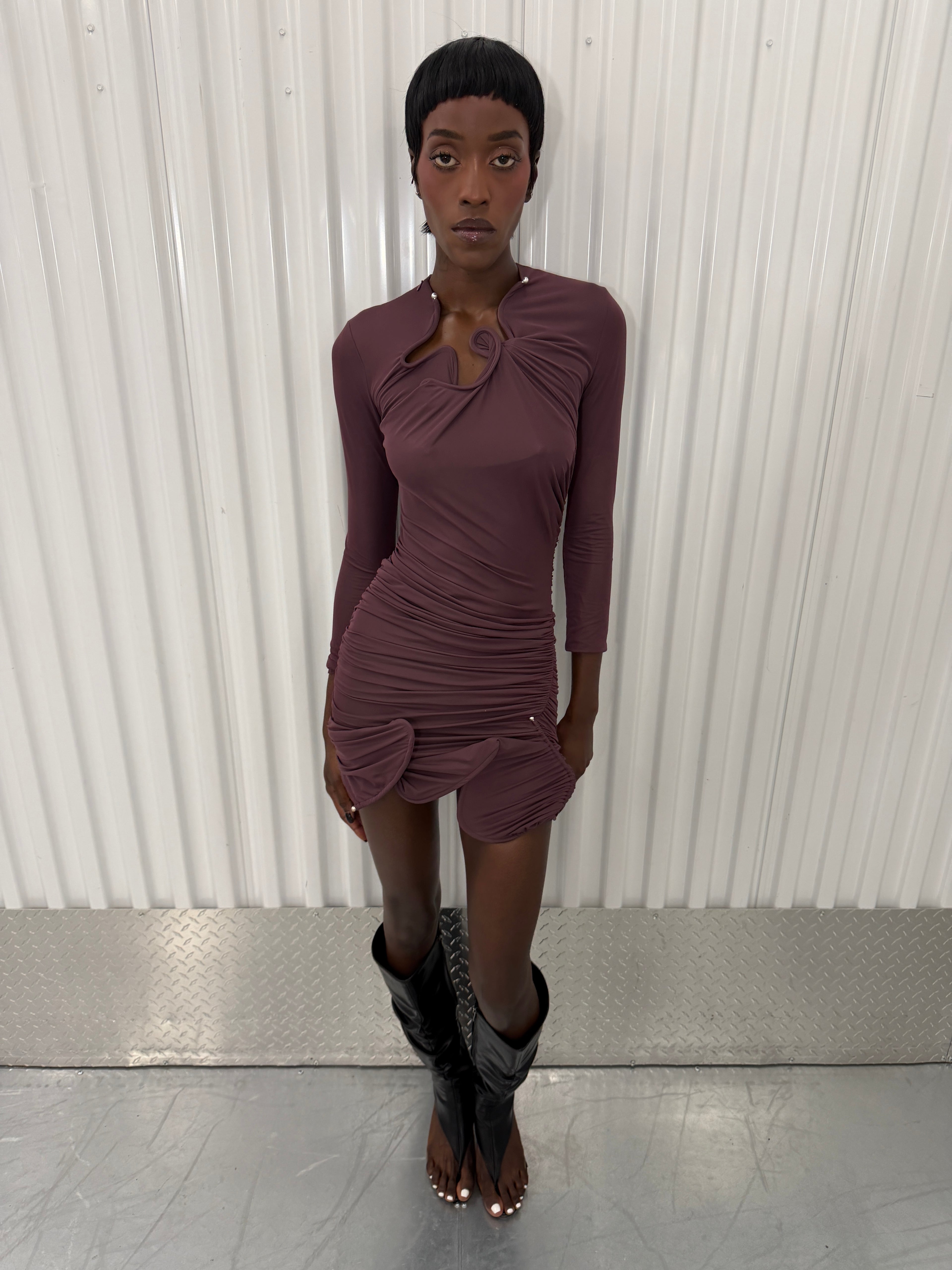 christopher esber venus mini dress