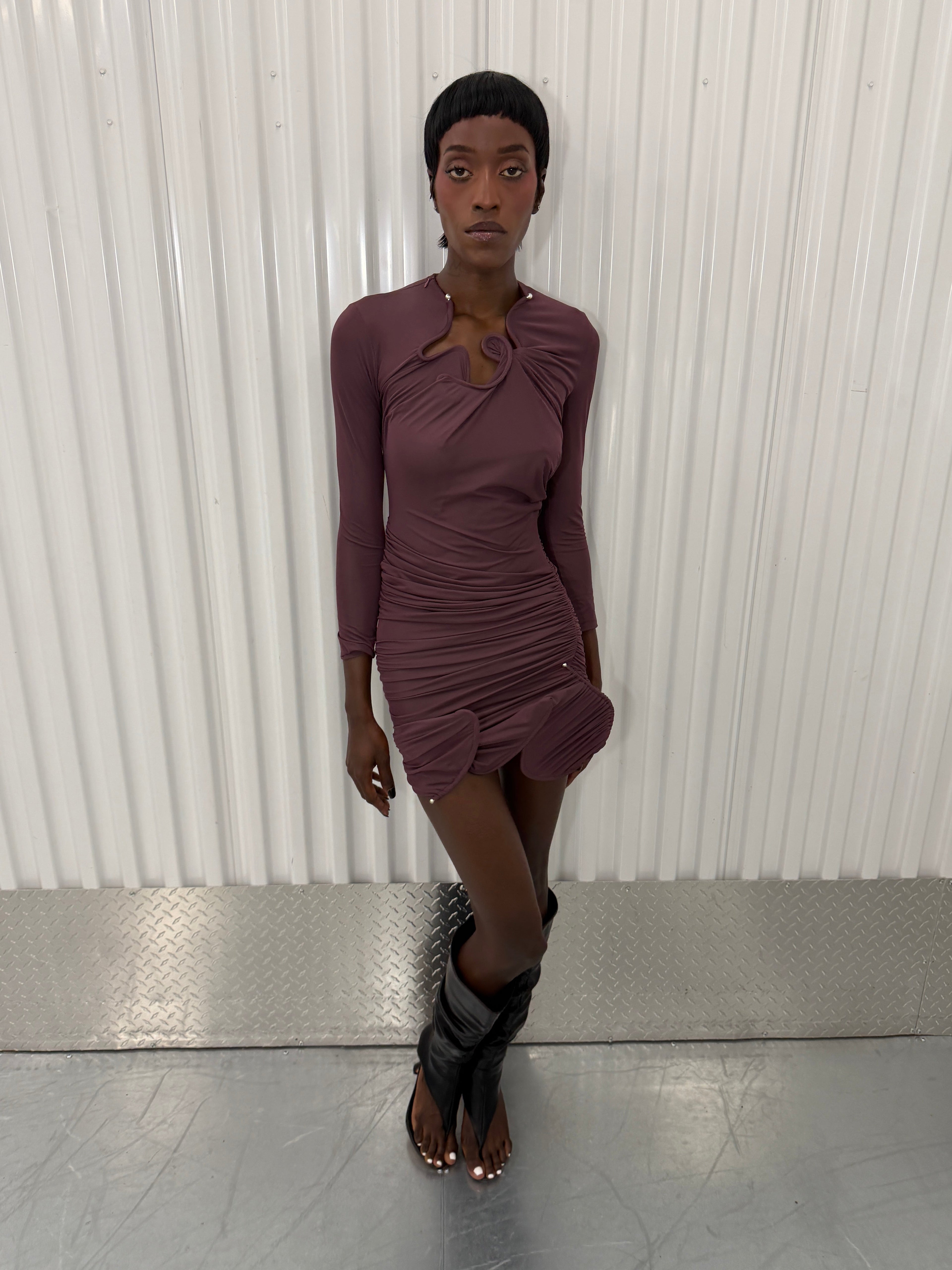 christopher esber venus mini dress