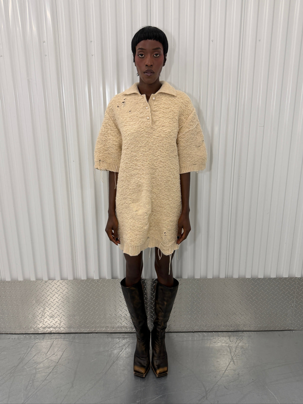 acne studios knit dress