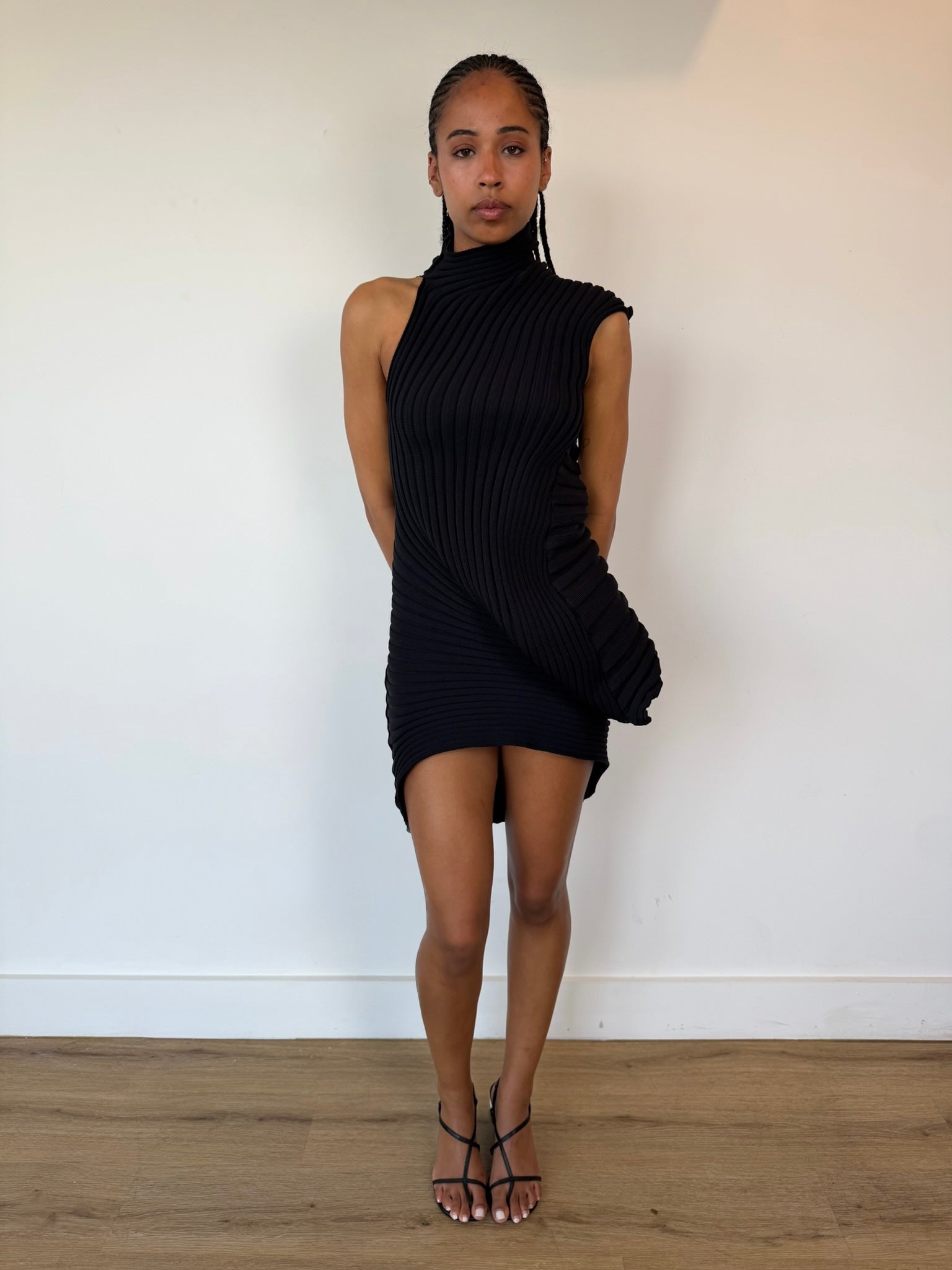 issey miyake knit as it is dress
