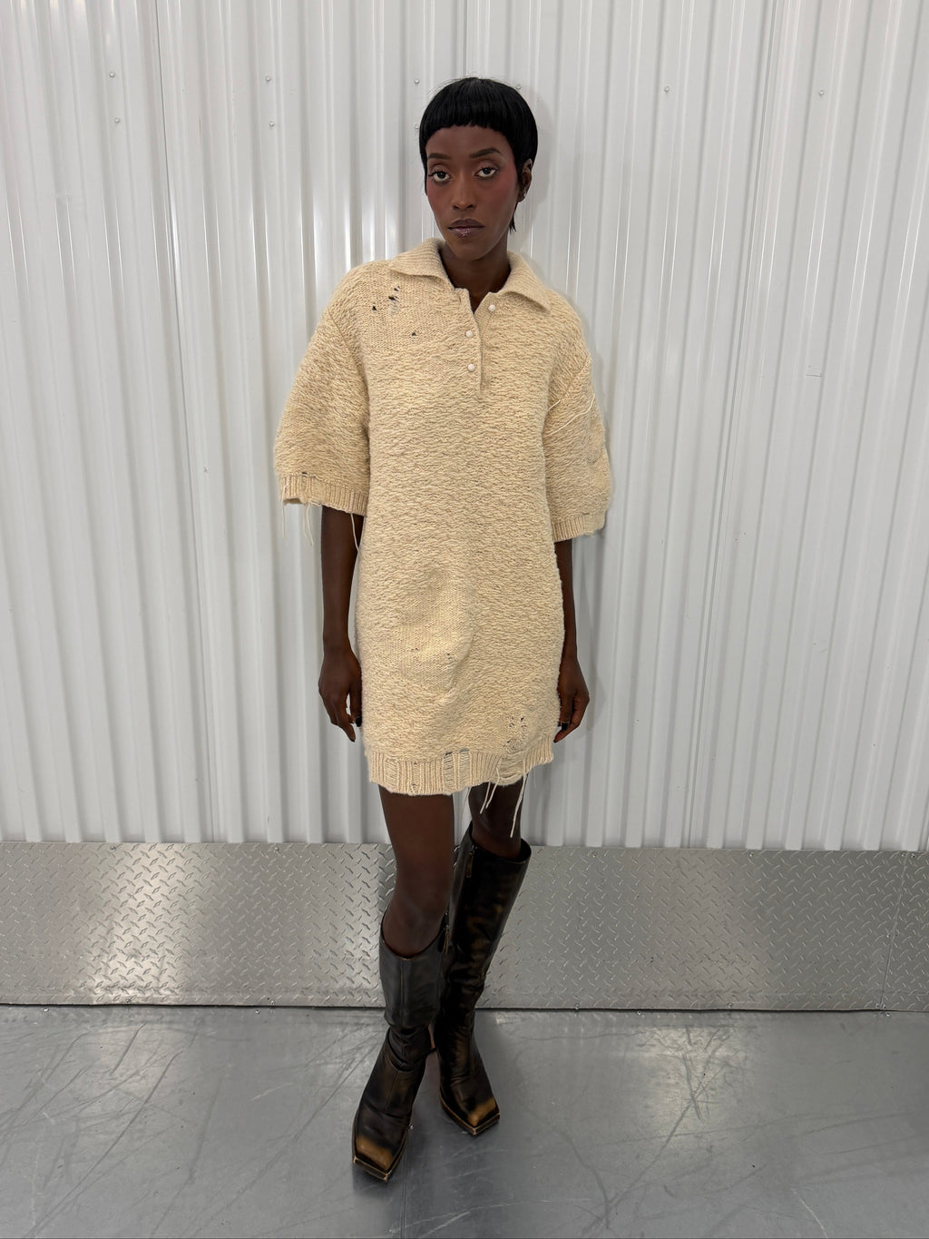 acne studios knit dress