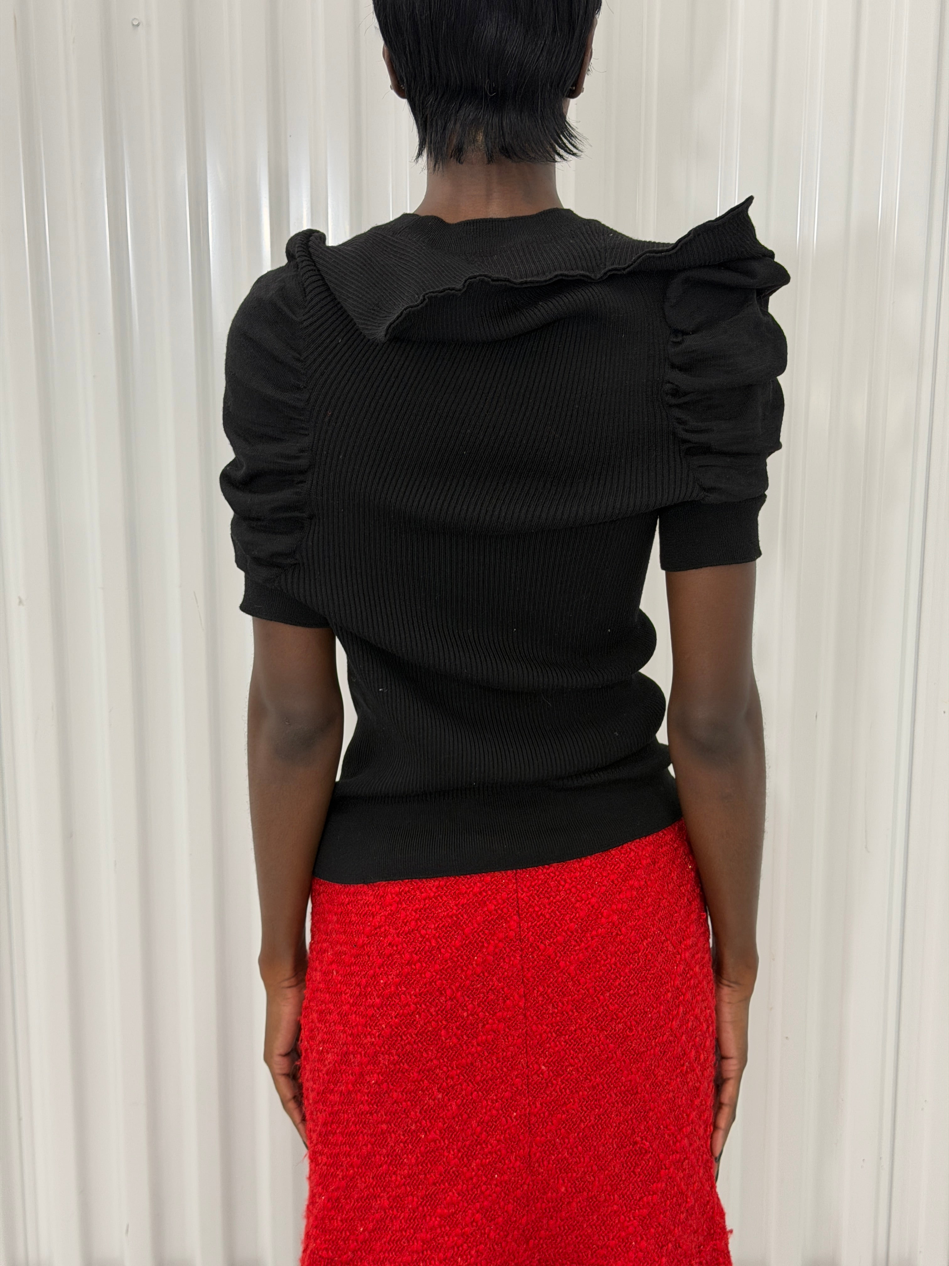 junya wantanabe asymmetric sweater