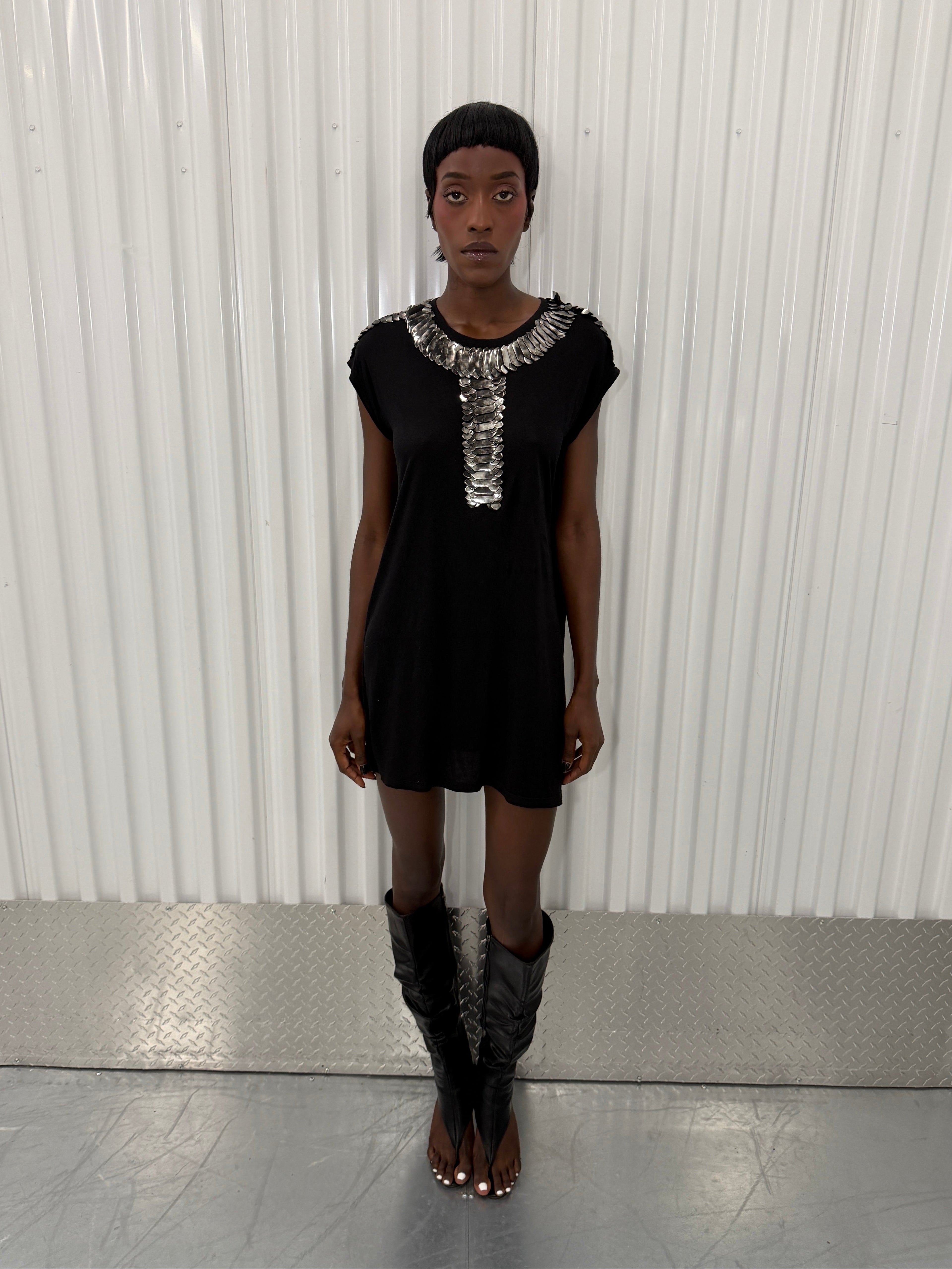 givenchy embellished tshirt dress