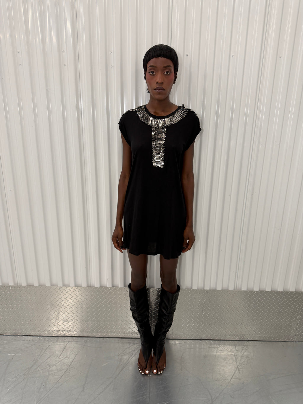 givenchy embellished tshirt dress