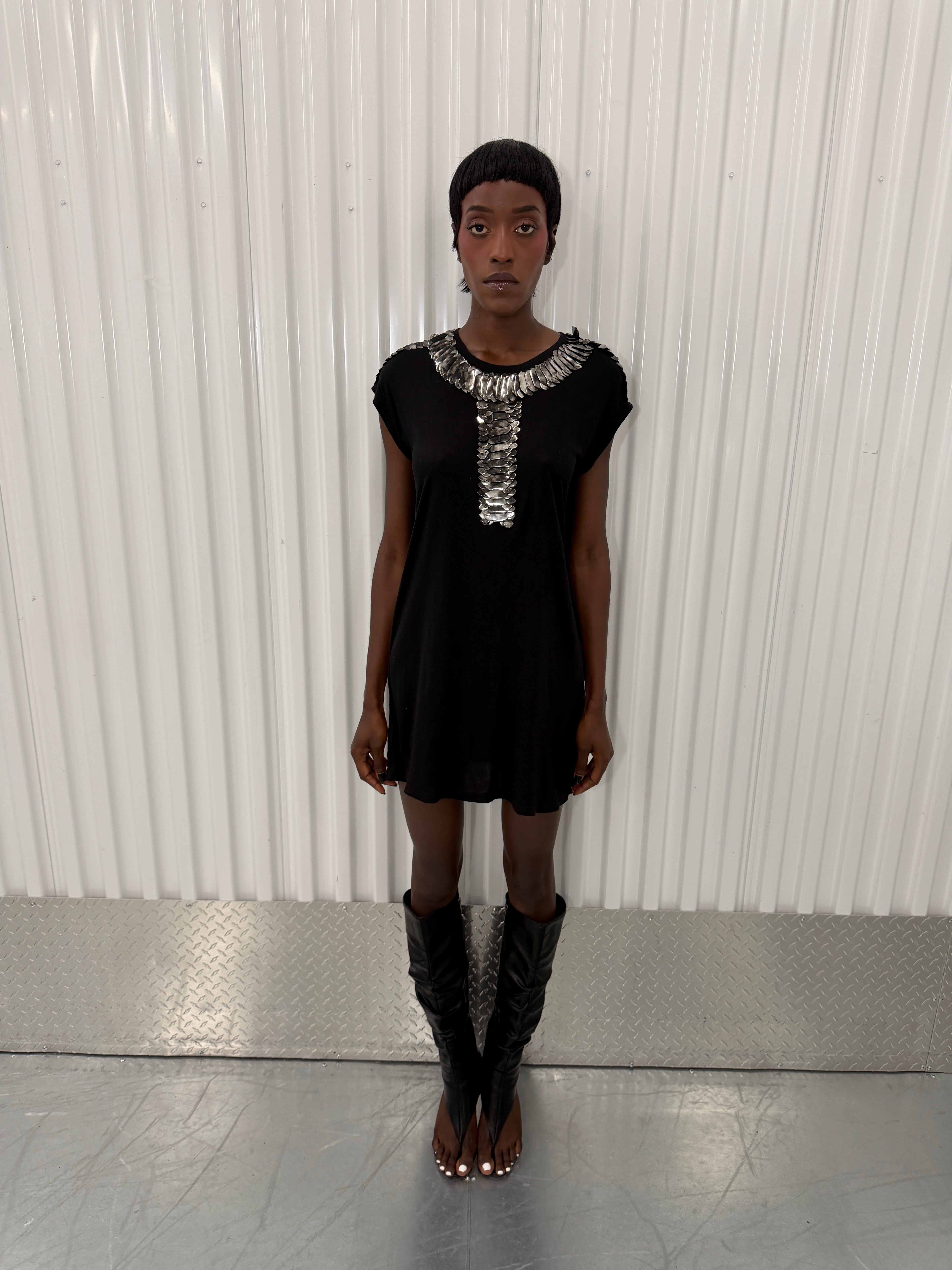 givenchy embellished tshirt dress