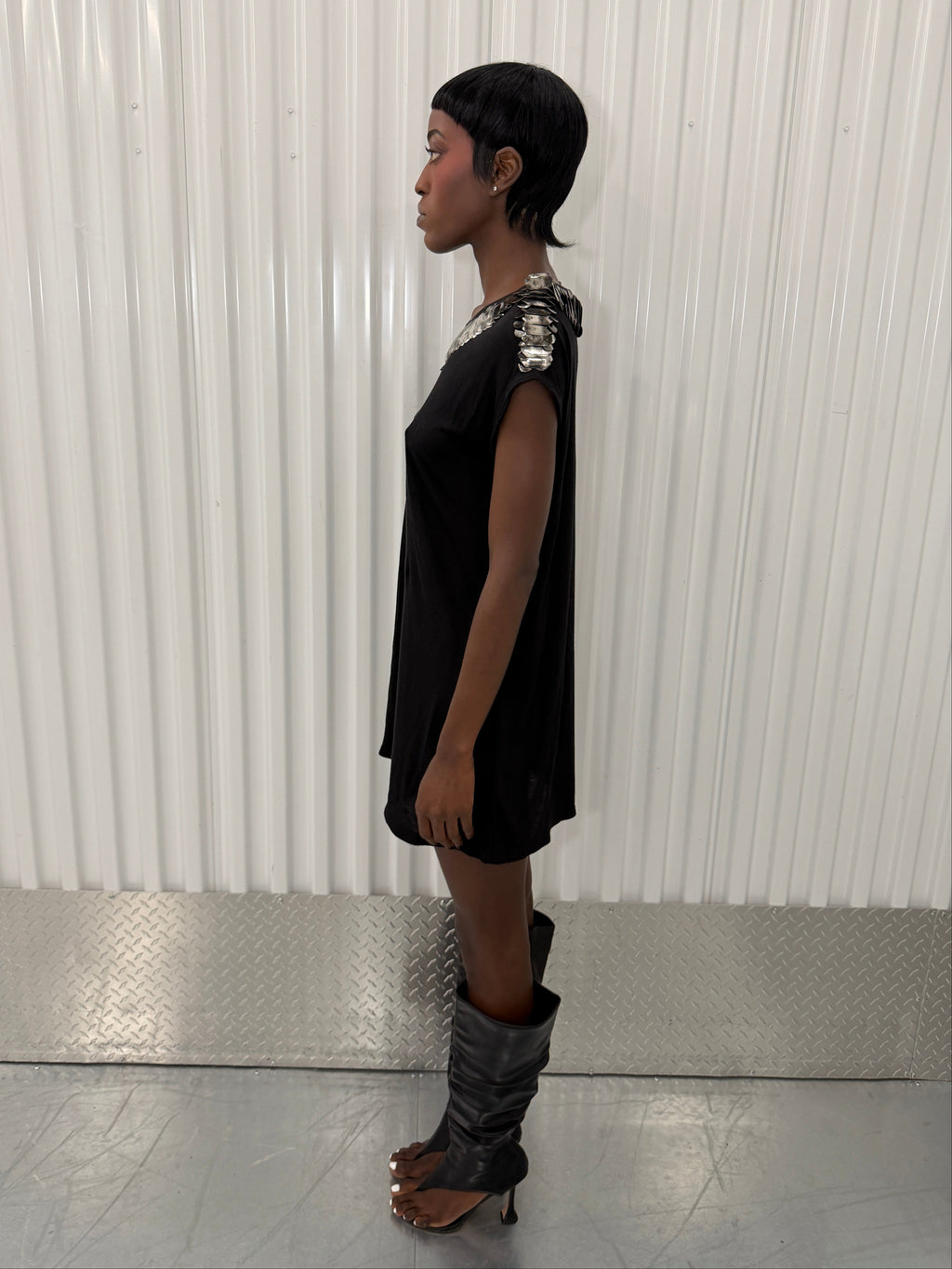 givenchy embellished tshirt dress