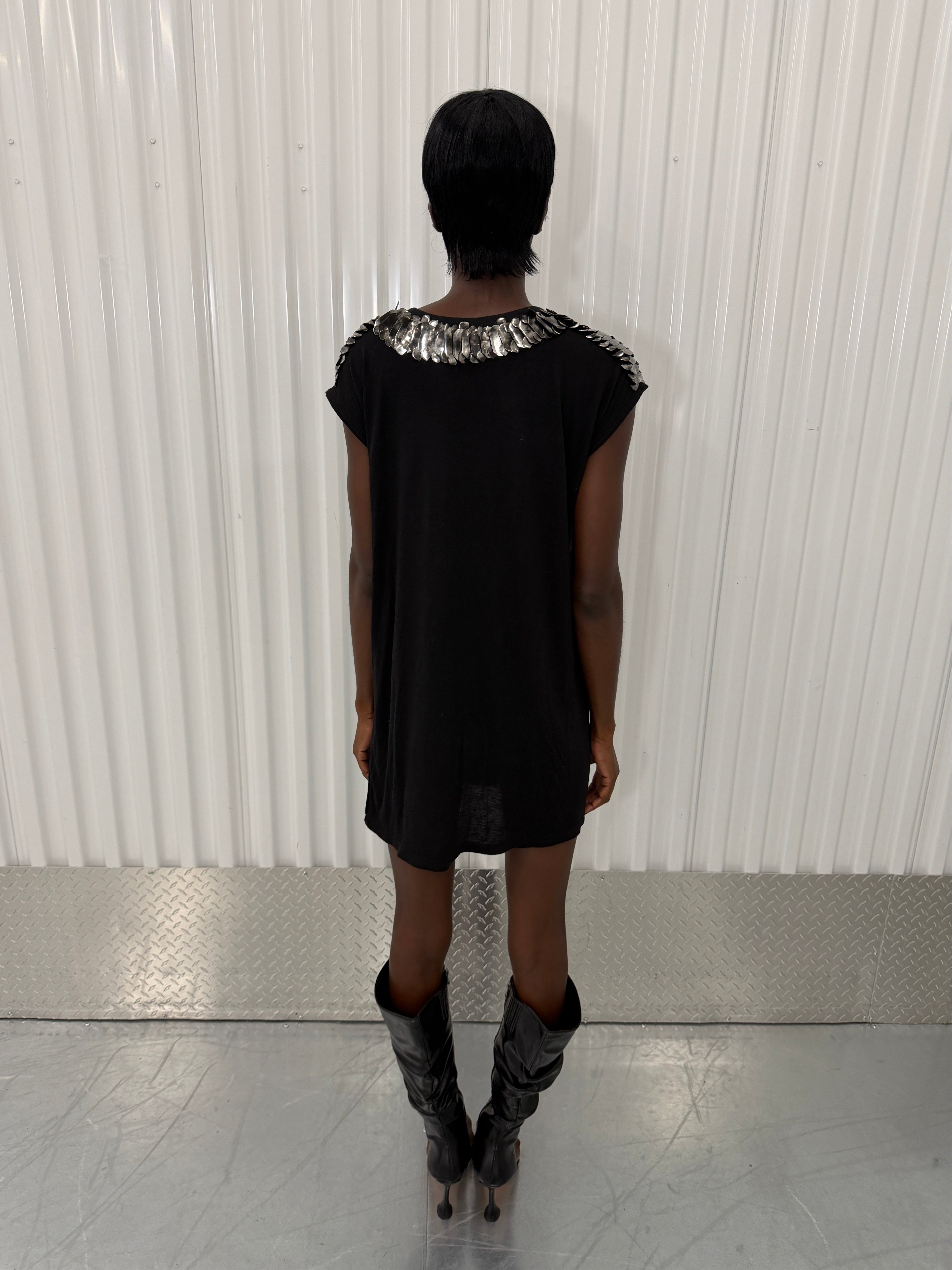 givenchy embellished tshirt dress
