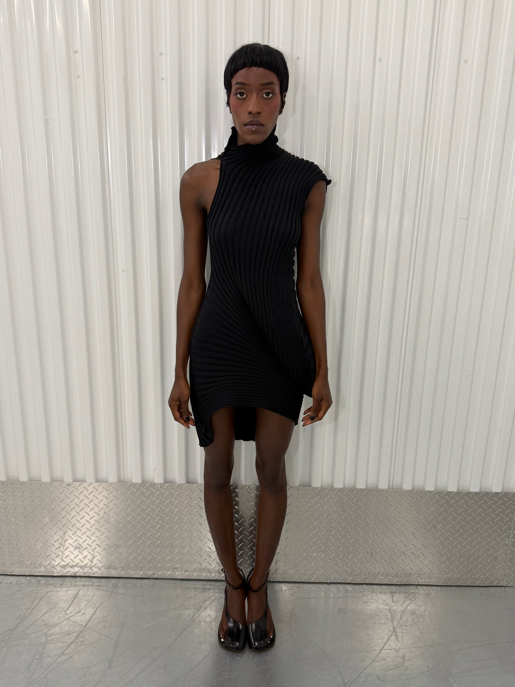 issey miyake knit as it is dress