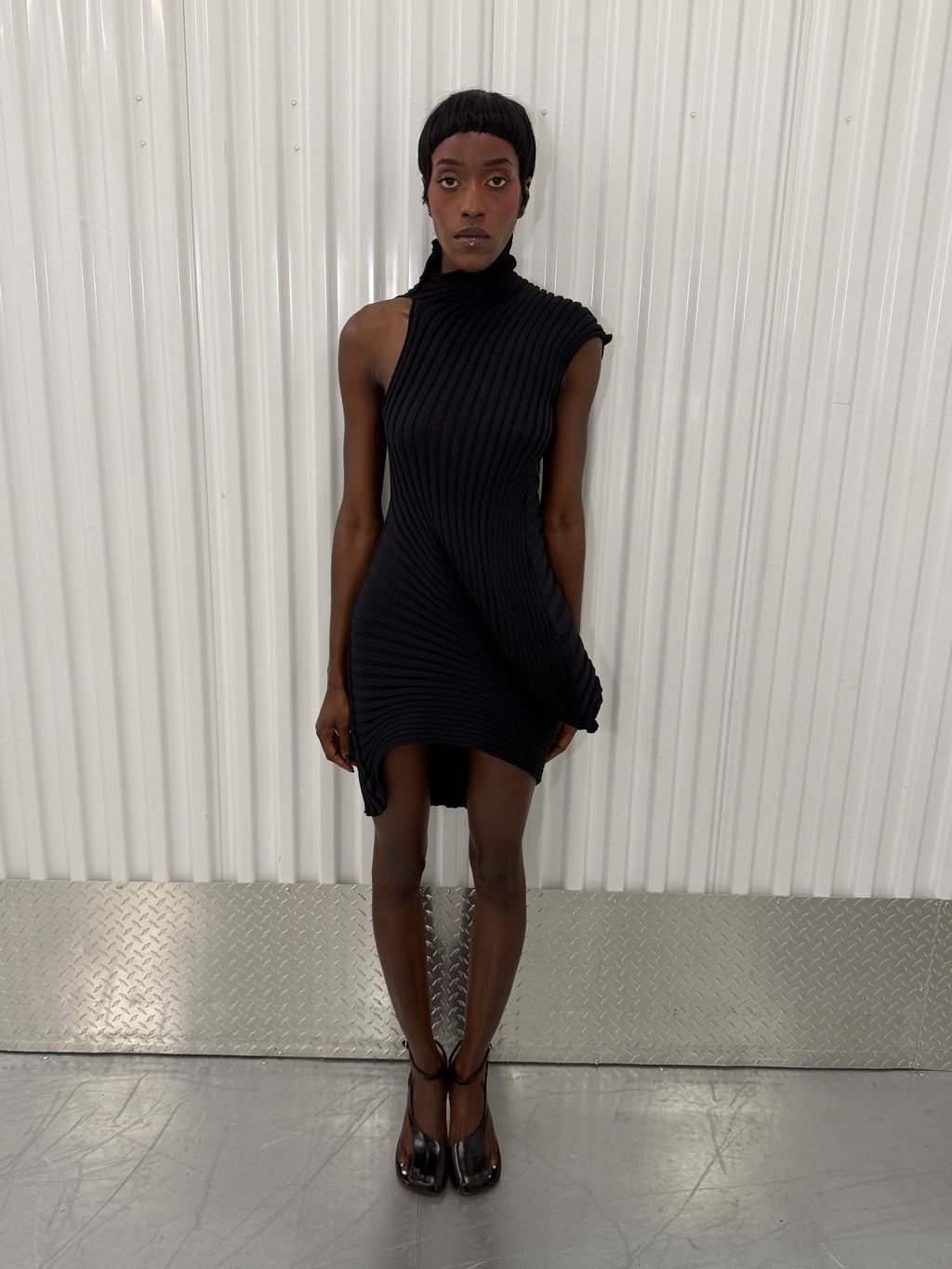 issey miyake knit as it is dress