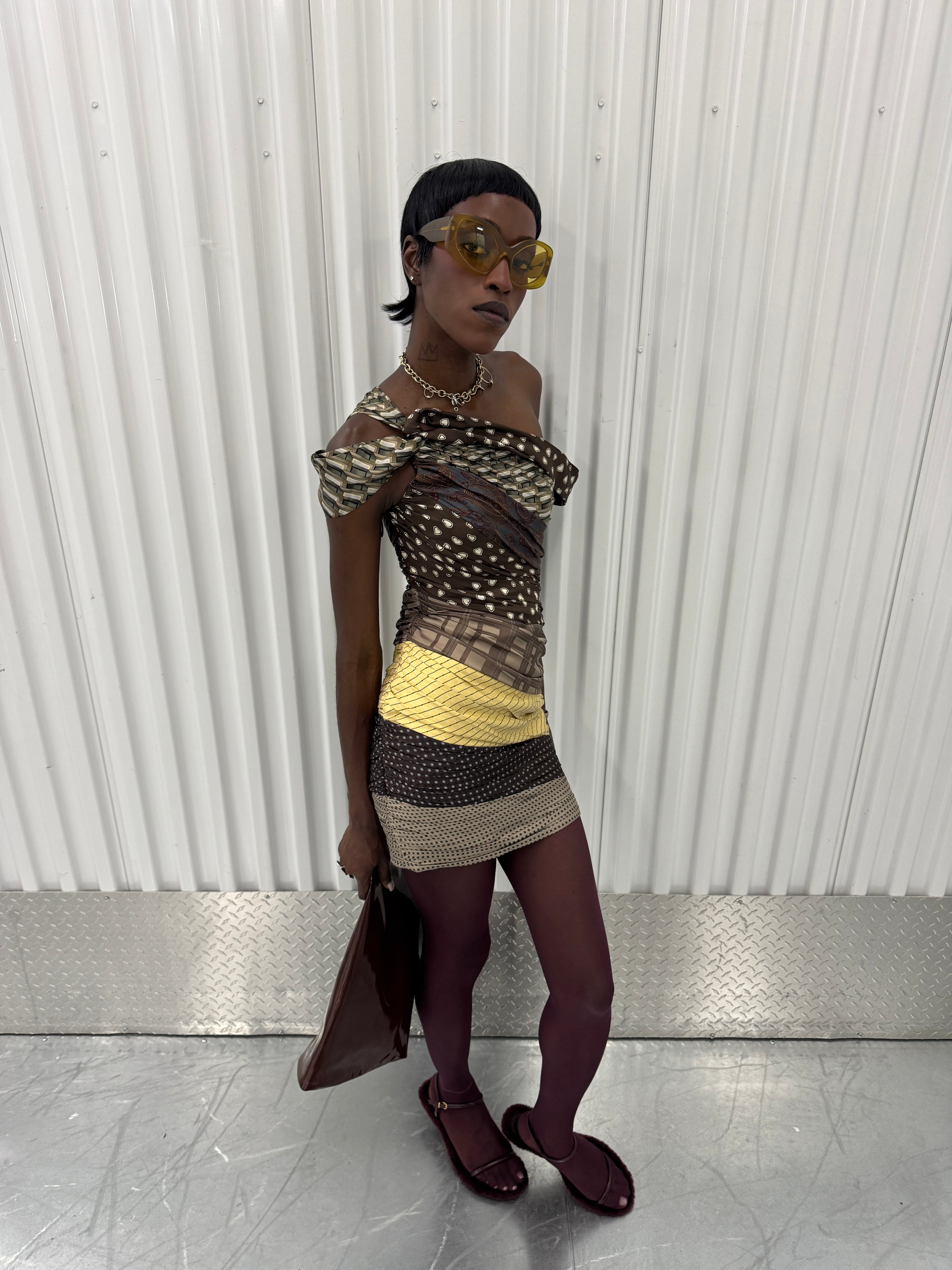 moschino couture pre-fall '23 mini dress