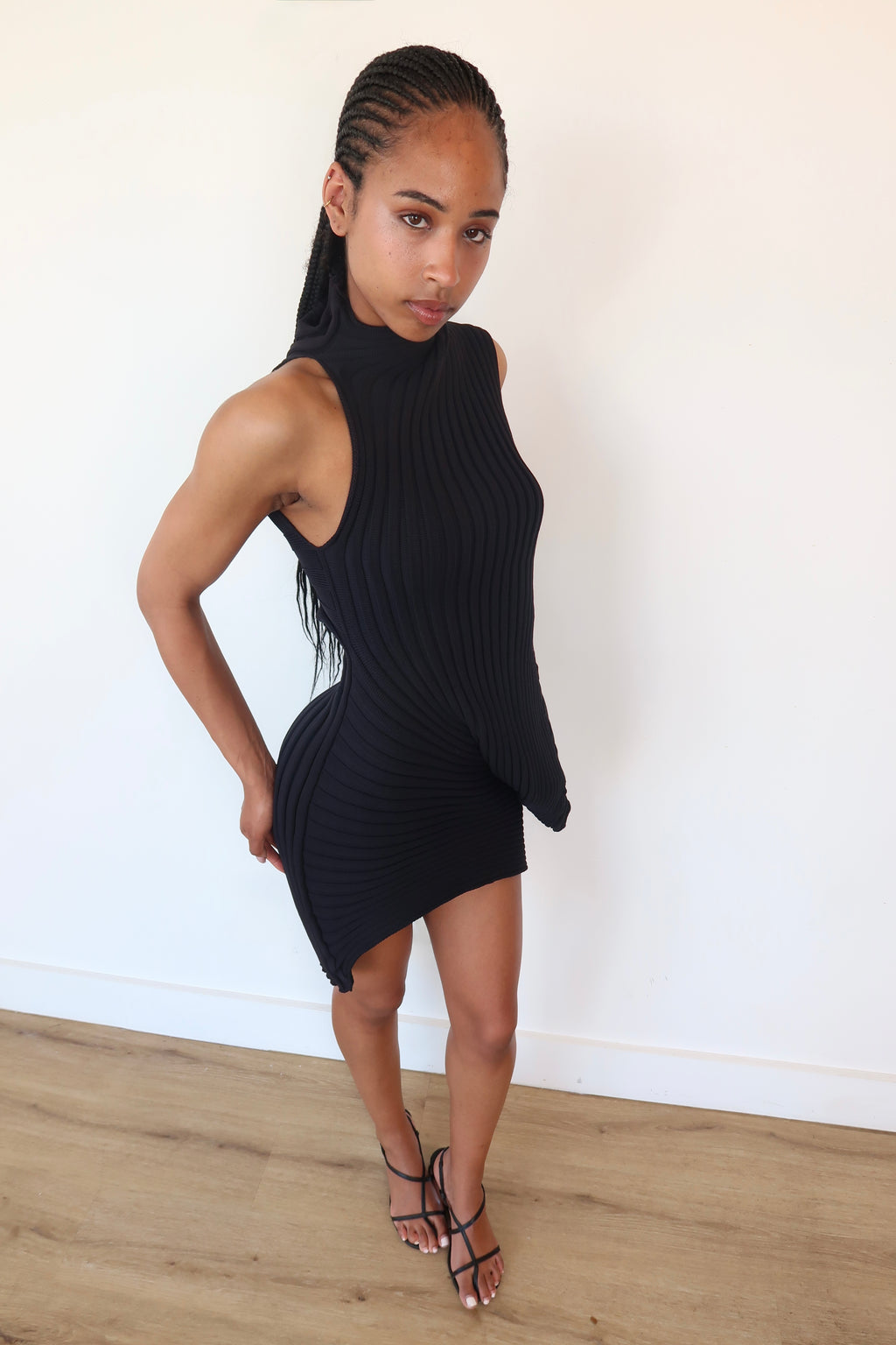 issey miyake knit as it is dress