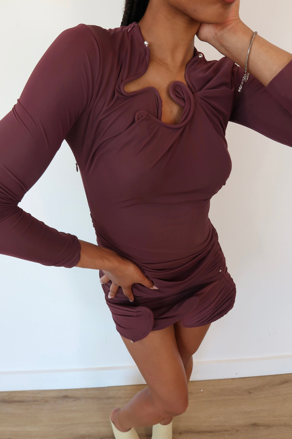 christopher esber venus mini dress