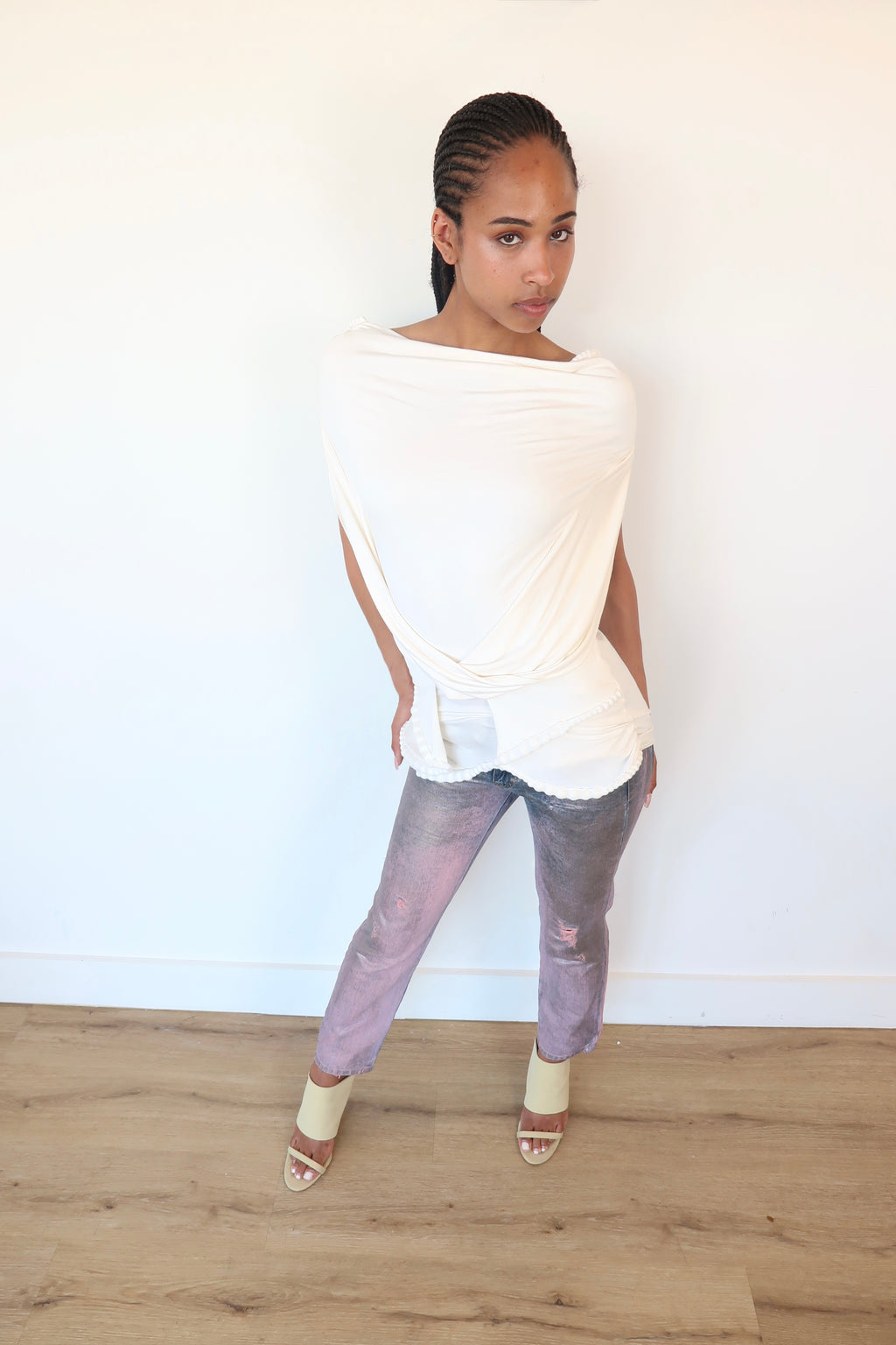 diesel metallic pink blue jeans