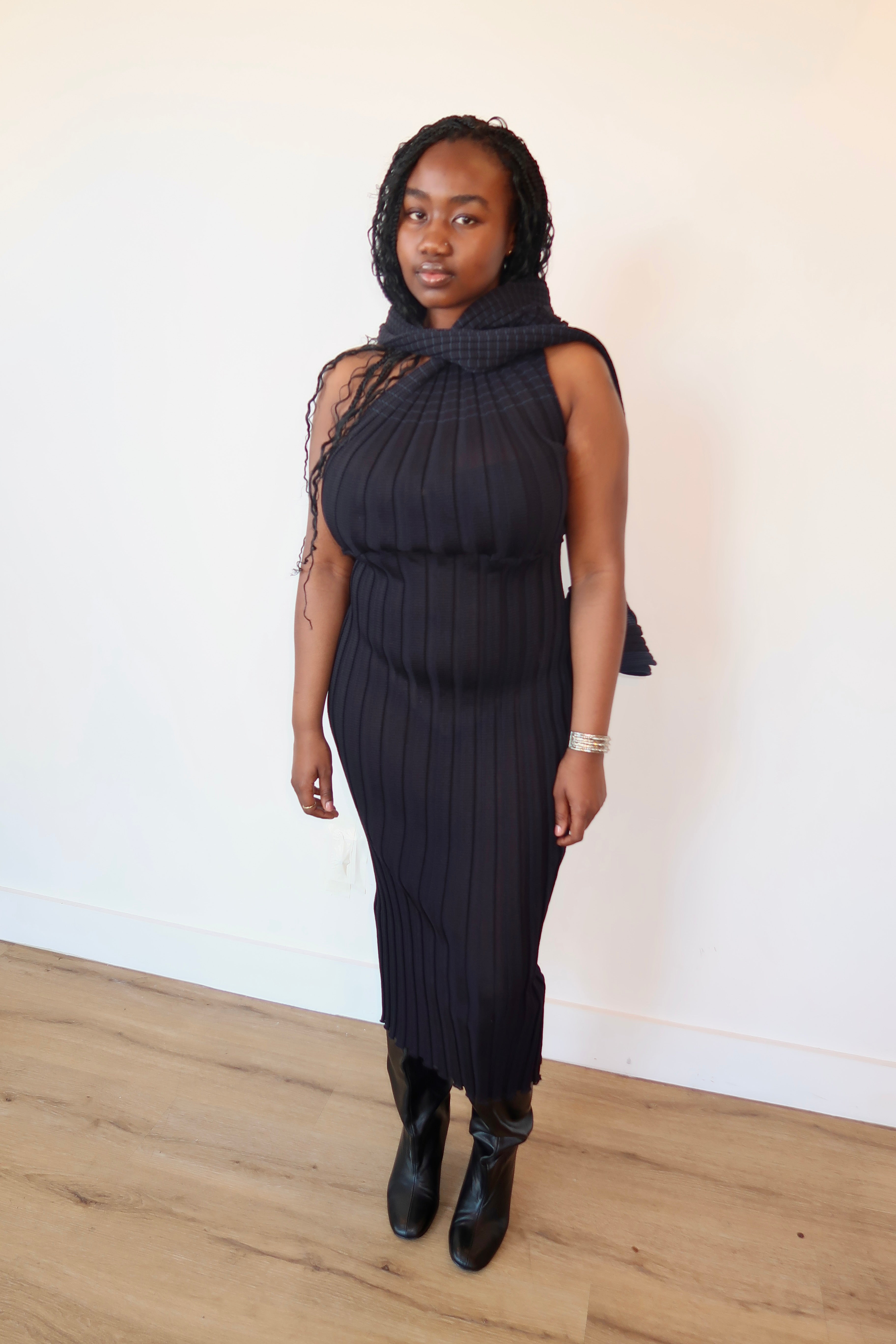 issey miyake asagao dress