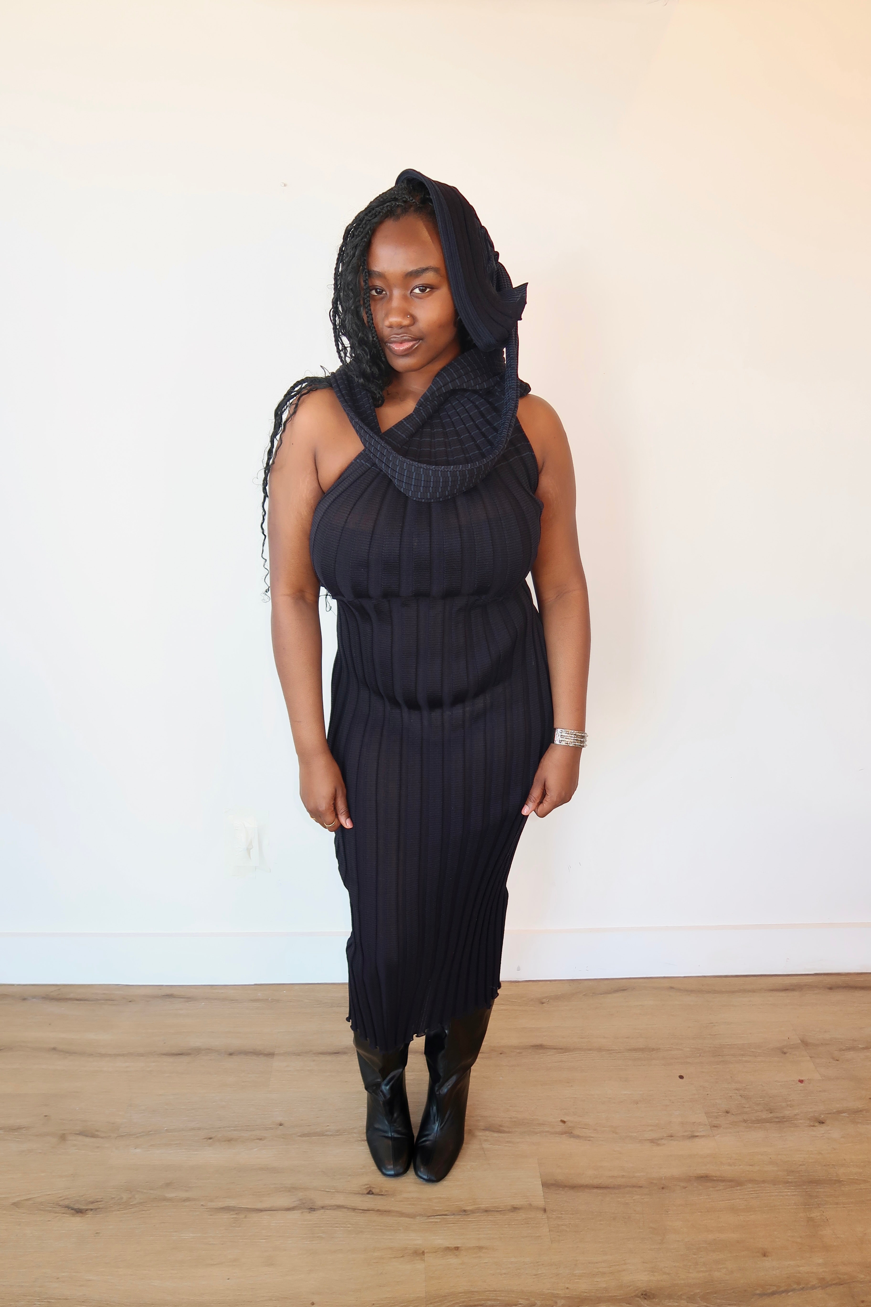 issey miyake asagao dress