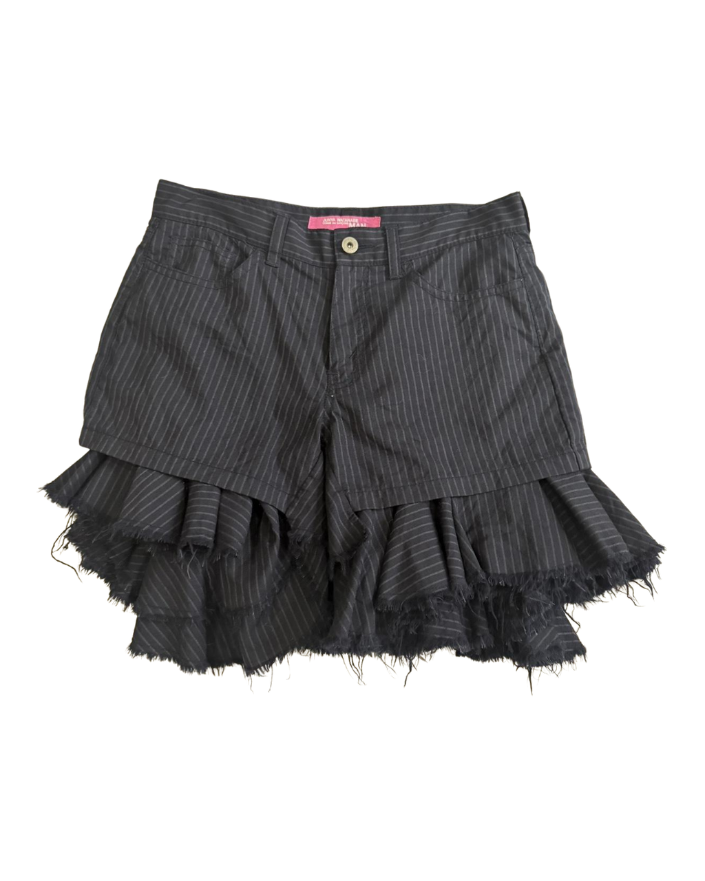 junya wantanabe cdg deconstructed mini skirt